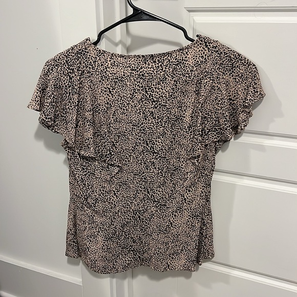 Chiffon Cheetah Work Top - Picture 3 of 3